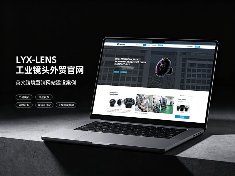 LYX‑LENS 工业镜头英文外贸官网建设案例